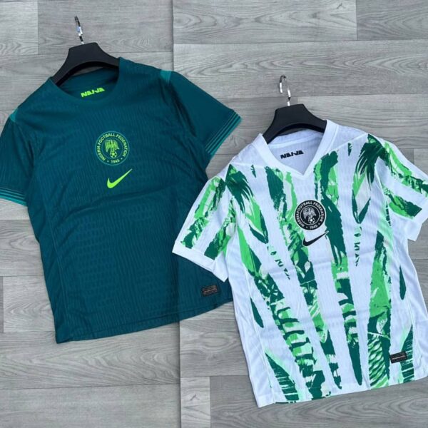 NIGERIA HOME AND AWAY JERSEY