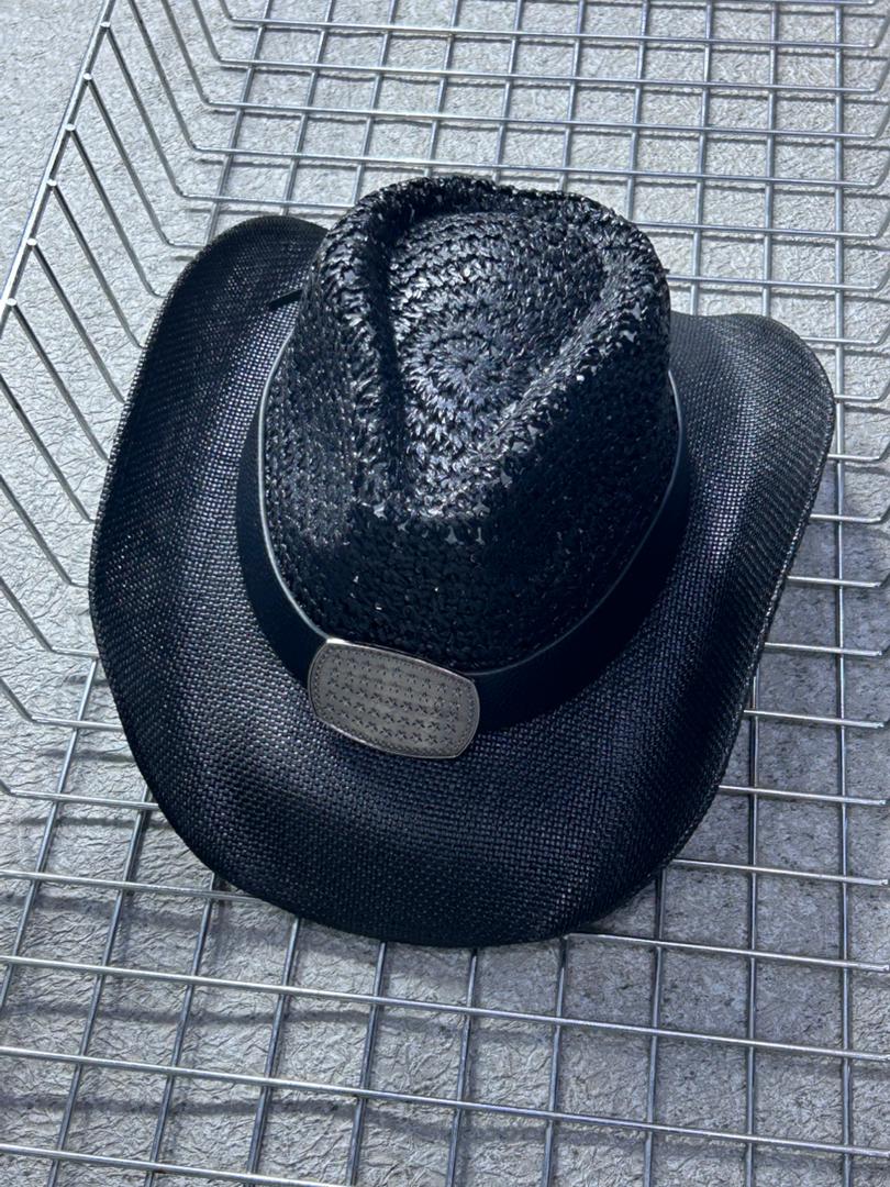 c21 cowboy hat (Blue Black) - Image 1